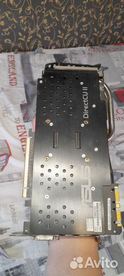 Видеокарта asus gtx 970 (на запчасти)