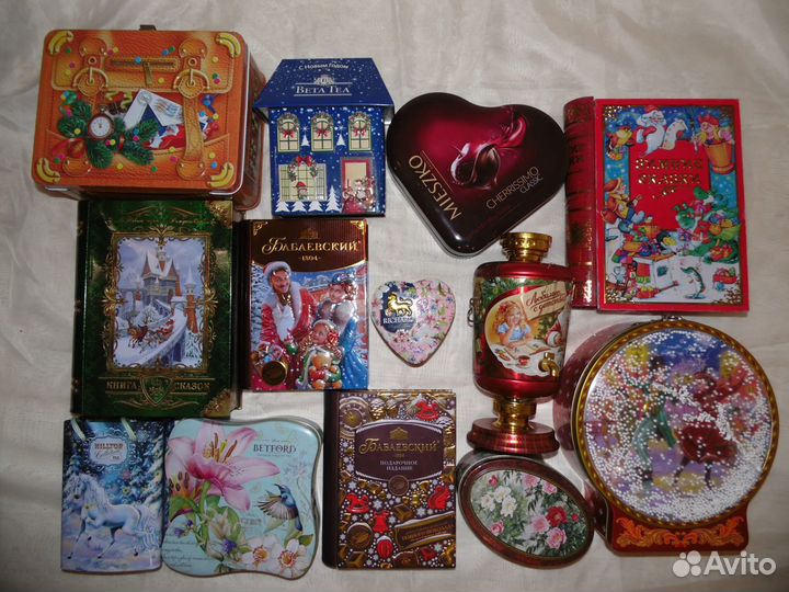 Подарочные коробки металл