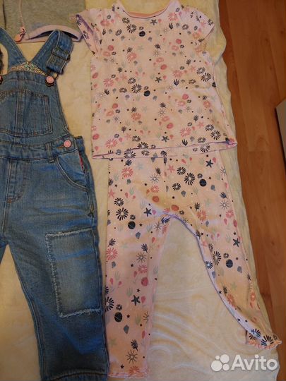 Вещи пакетом на девочку 86-92