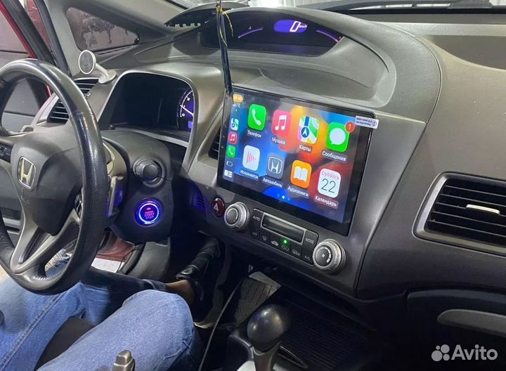 Магнитола Honda Civic 4D Android IPS DSP