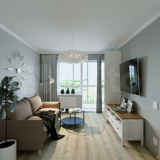1-к. квартира, 34 м², 5/18 эт.