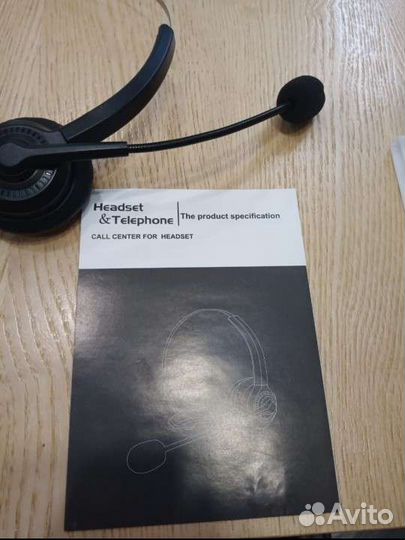 Комплект гарнитура/наушники для колл-центра