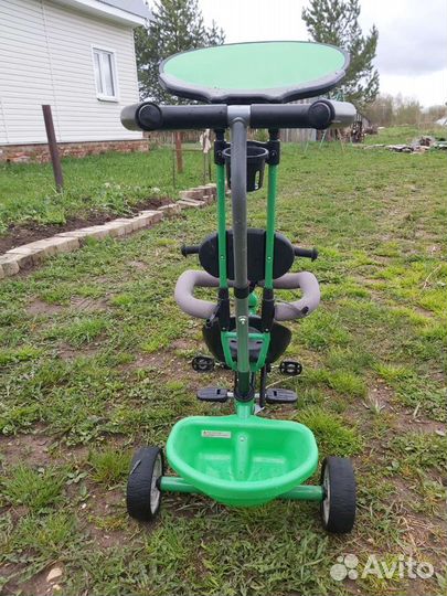 Детский велосипед с ручкой