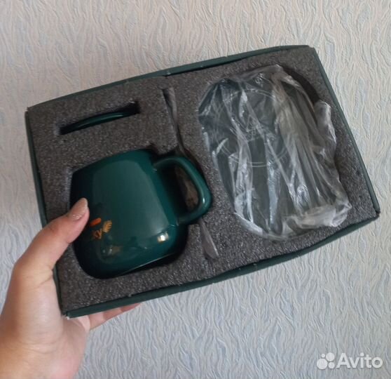 Кружка с подогревом новая