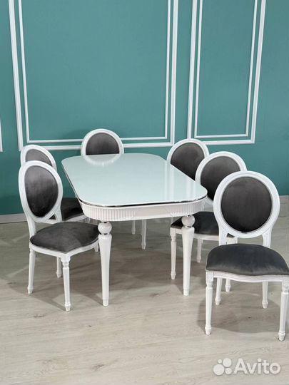 Стол и стулья от производителя. В наличии