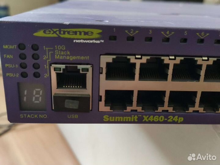 Коммутатор L3 Extreme Summit x460-24p