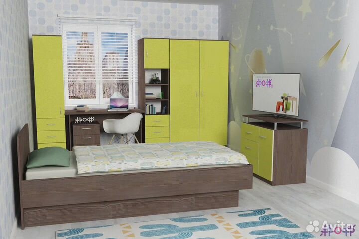 Детская мебель спальня гарнитур