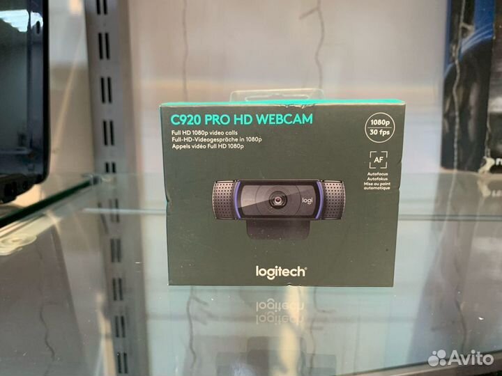 Веб-камера Logitech HD Pro Webcam C920