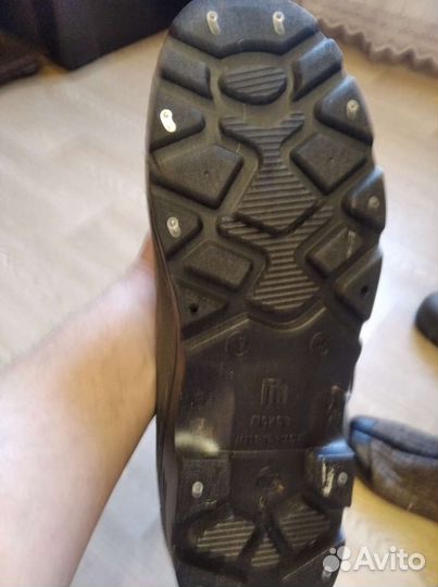 Сапоги резиновые мужские утепленные
