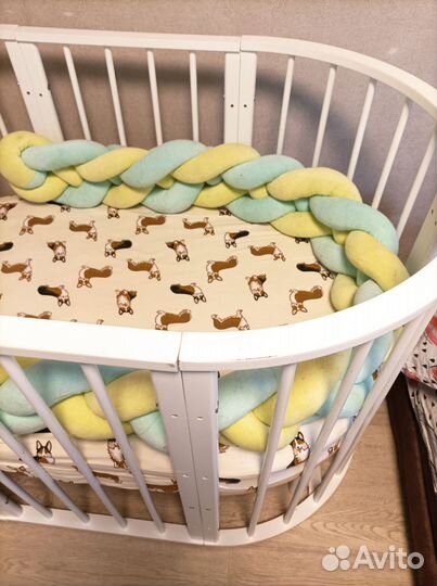 Детская кроватка, кроватка для новорождённых