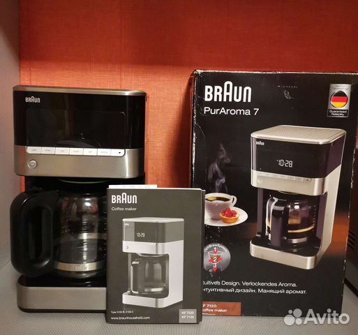 Кофеварка капельная braun 7020