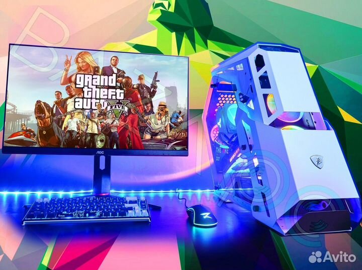 Мощный игровой пк Intel i5 13500F / RTX 3050