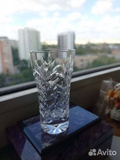 Хрустальные стопки и стаканы. Винтаж