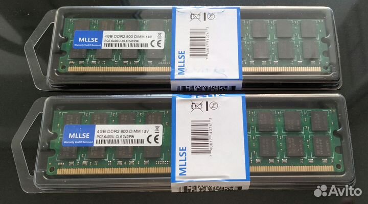 Оперативная память DDR2, DDR3