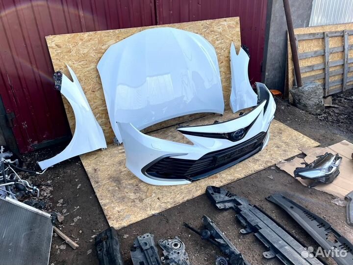 Toyota camry 70 2022 ноускат белый