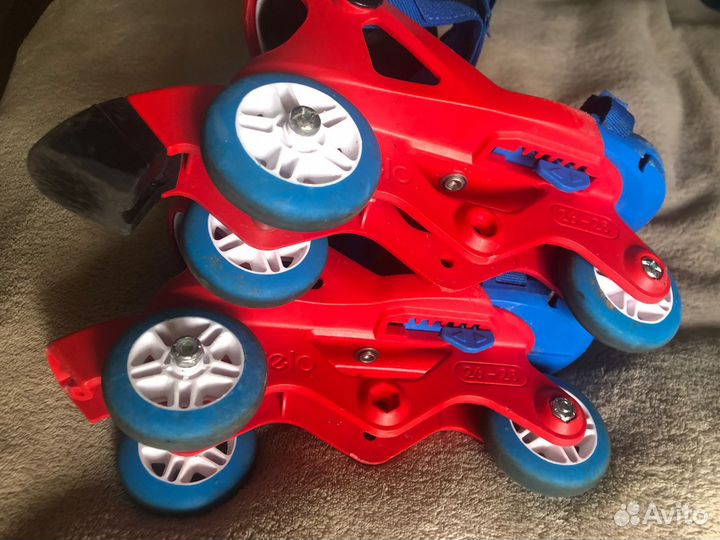 Ролики детские Oxelo Decatlon р26-28