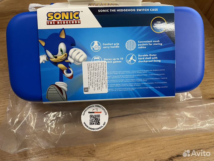 Чехол для NS Oled Sonic the Hedgehog