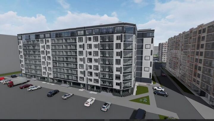 2-к. квартира, 51,3 м², 6/9 эт.