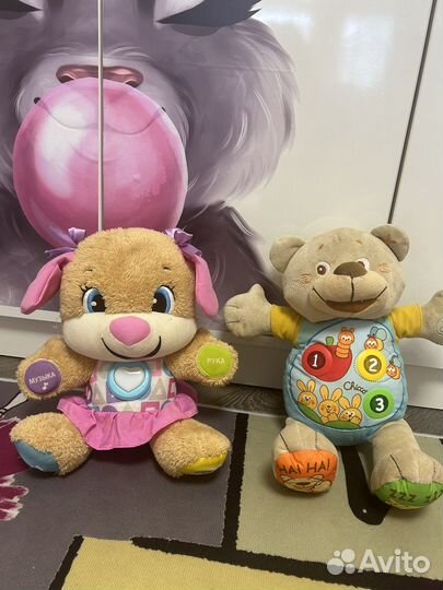 Интерактивные развивающие музыкальные мишка