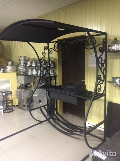 Мангал, коптильня, барбекю