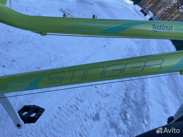 Велосипеды горные б/у stinger latina disc
