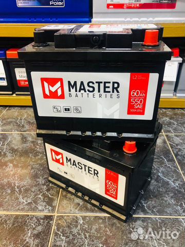 Аккумулятор 60ач 550А