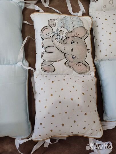 Бортики в детскую кроватку