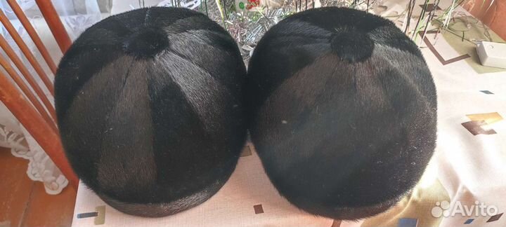 Норковая шапка мужская новая размер 56-58