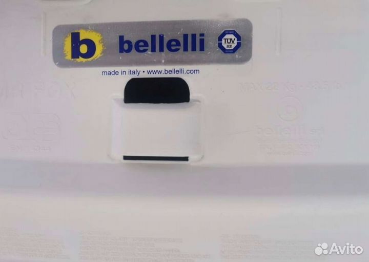 Велокресло bellelli Mr Fox Relax B-Fix white белое