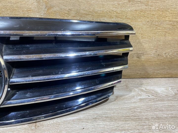 Решетка радиатора Mercedes Benz W211 дорест 130451