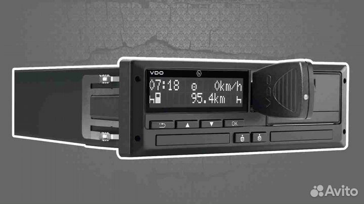 Тахограф VDO 3283 новый с скзи (нкм)