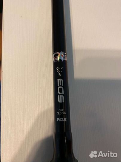 Удилище Карповое 3.90 м Fox EOS 13 ft 3.5 ib