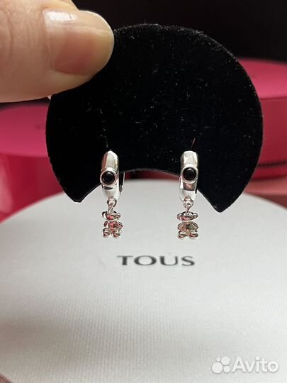 Серьги tous тоус