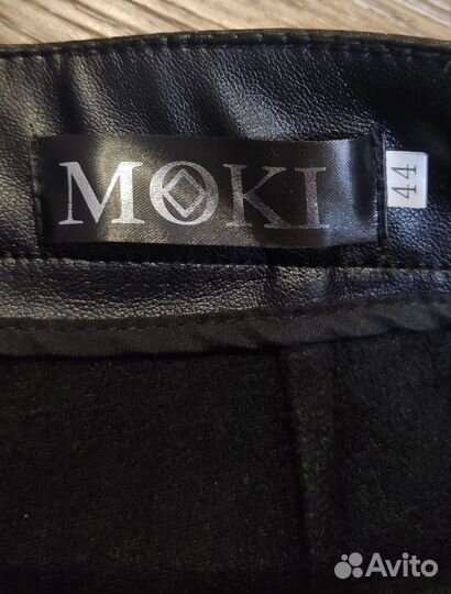 Юбка шорты кожаная эко