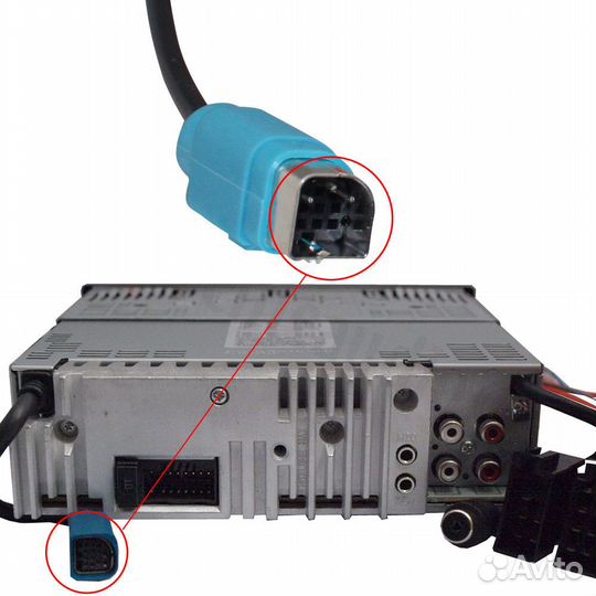 Bluetooth AUX KCE-237B для Alpine