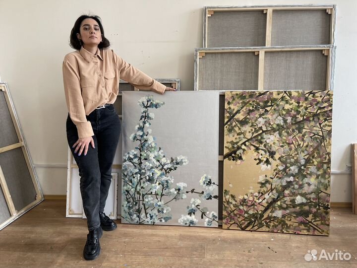 Картина маслом, большой выбор