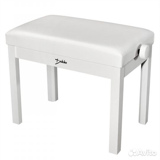 Банкетка для пианино dekko JR-100 WH