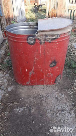 Бочка металлическая из нержавейки