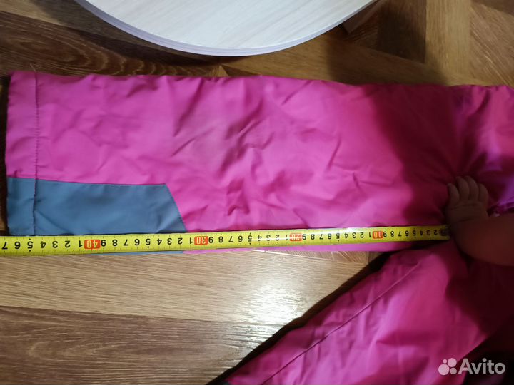 Полукомбинезон зимний для девочки 122