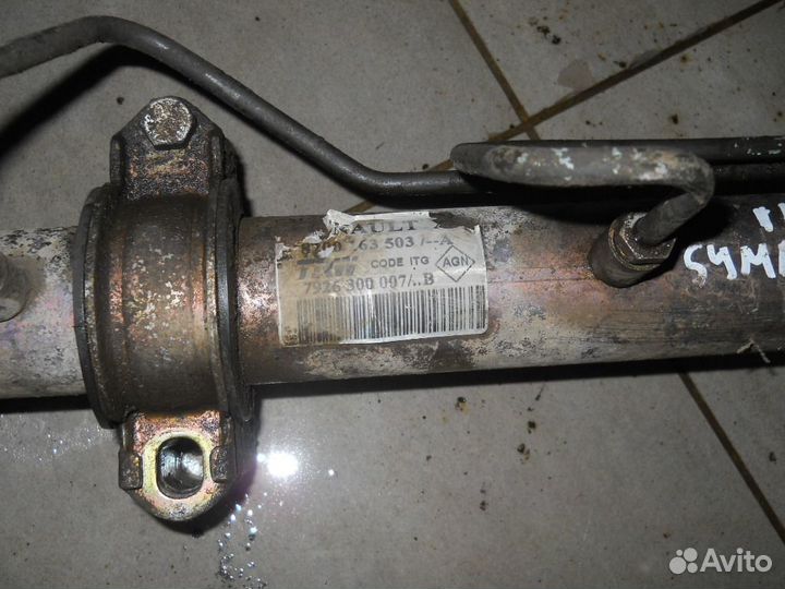 Рейка рулевая Renault Symbol