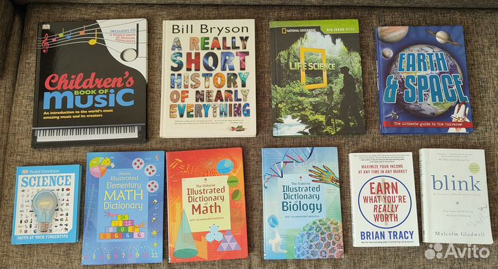 Образовательные книги на английском языке