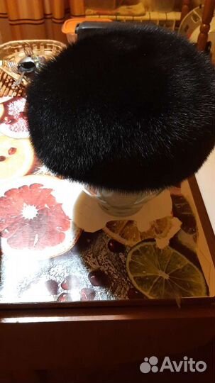 Шапка норковая женская