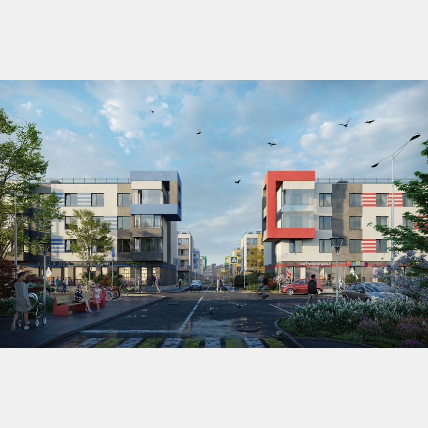 1-к. квартира, 23,4 м², 4/4 эт.