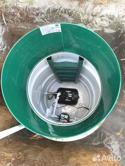 Септик Без Откачки за 1 день, Автономная станция