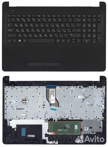 Клавиатура для ноутбука HP 15-BS 15-BW топкейс чер