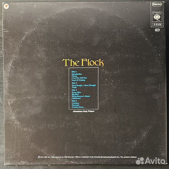 The Flock – The Flock 2LP (Голландия)