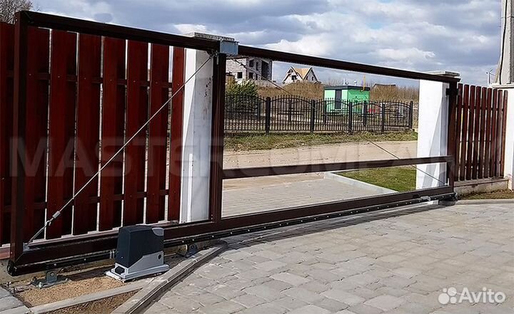 Рама для откатных ворот