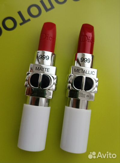 Помада Dior 999 новые,оригинал