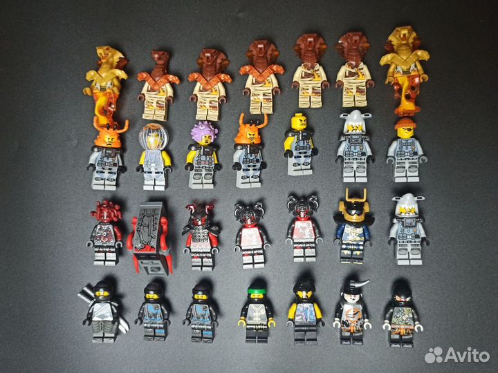 Lego Ninjago минифигурки