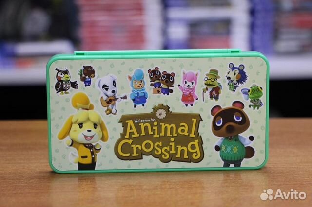 Кейс на 24 игры Switch Animal Crossing Characters